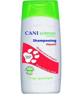 Shampooing pour chien ou chiot Shampooing Répulsif Cani Sciences Cani sciences Laboratoires 12,00 €