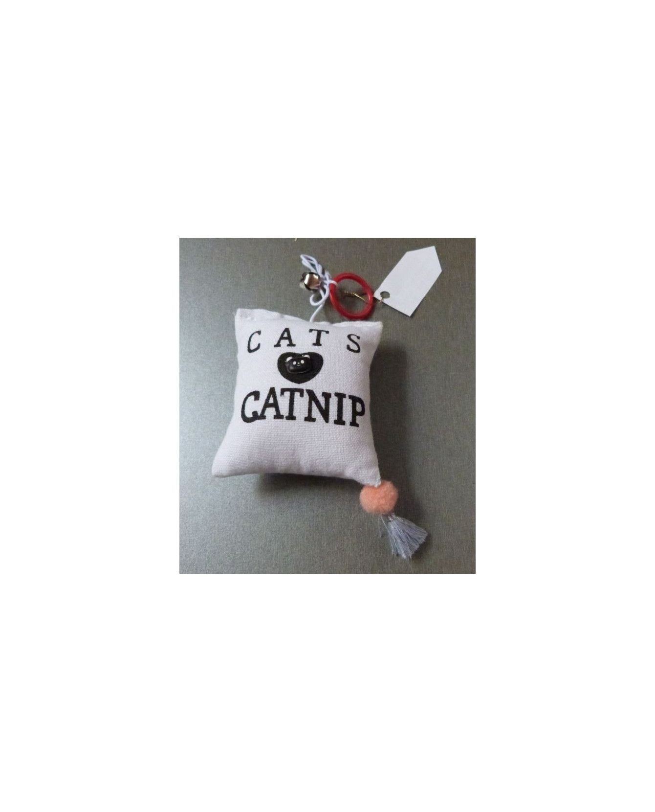 Jouets chat à lancer Jouet chat coussin avec grelot ChezAnilou 4,99 €