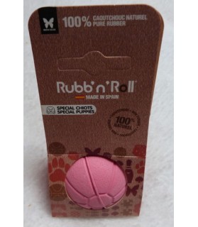 balles pour chien jouet chiot - Balle dure pour chiot Style Volley Rubb'n'Roll 6,00 €