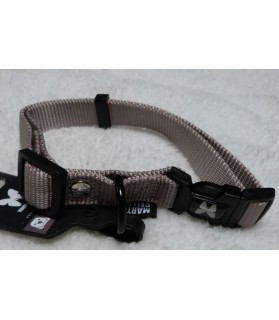 Colliers synthétiques Collier chien reglable anthracite nylon Martin Sellier Martin Sellier 11,00 €