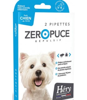 antiparasitaires canins Pipettes Répulsives puces et tiques pour petit chien Laboratoire Héry 7,00 €