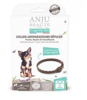 Antiparasitaire canin collier antiparasitaire répulsif puces, tiques et moustiques petit chien - Anju Beauté ANJU BEAUTE 8,00 €