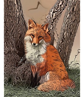 Poster animalier ChezAnilou Poster "Le renard" ChezAnilou 17,00 €