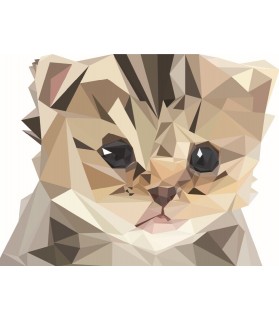 Peintures sur les chats Poster Komiko le chaton ChezAnilou 17,00 €
