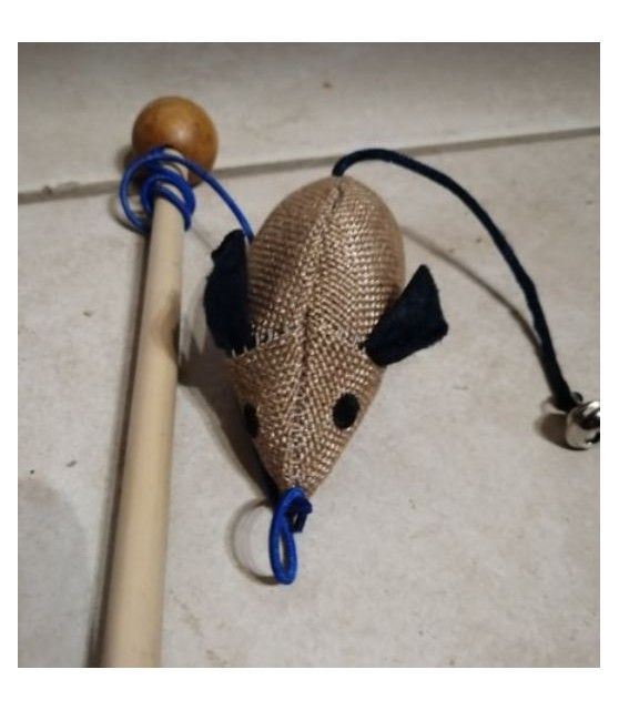 Canne à chat jouet chat - canne souris ChezAnilou 5,00 €