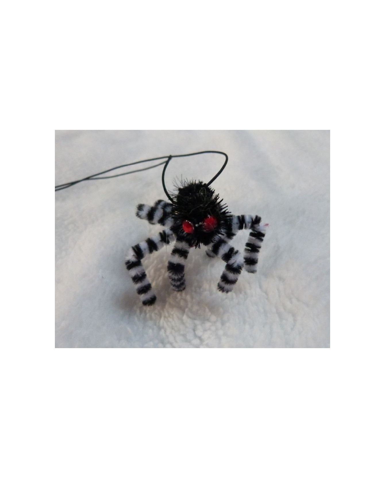 Canne à chat Jouet chat - araignée Zebre suspendue ChezAnilou 5,00 €