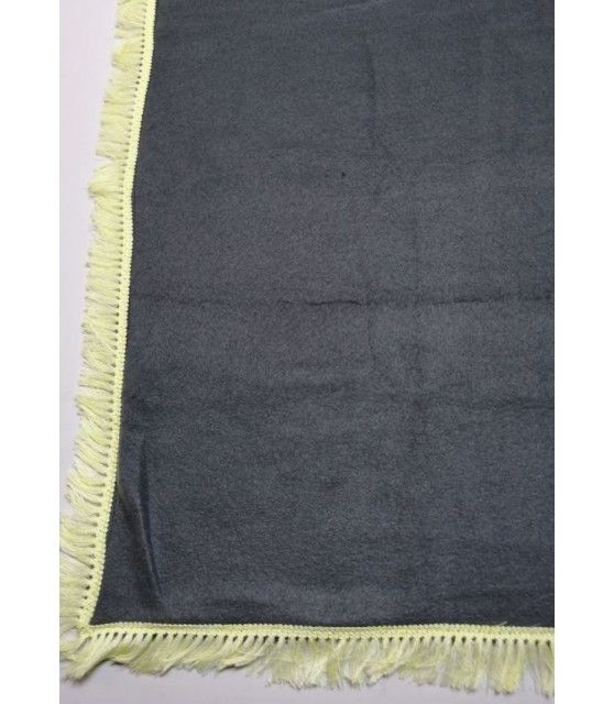 Tapis pour chien ou chiot Tapis chien gris foncé et coeur jaune 82X55 cm ChezAnilou 12,00 €