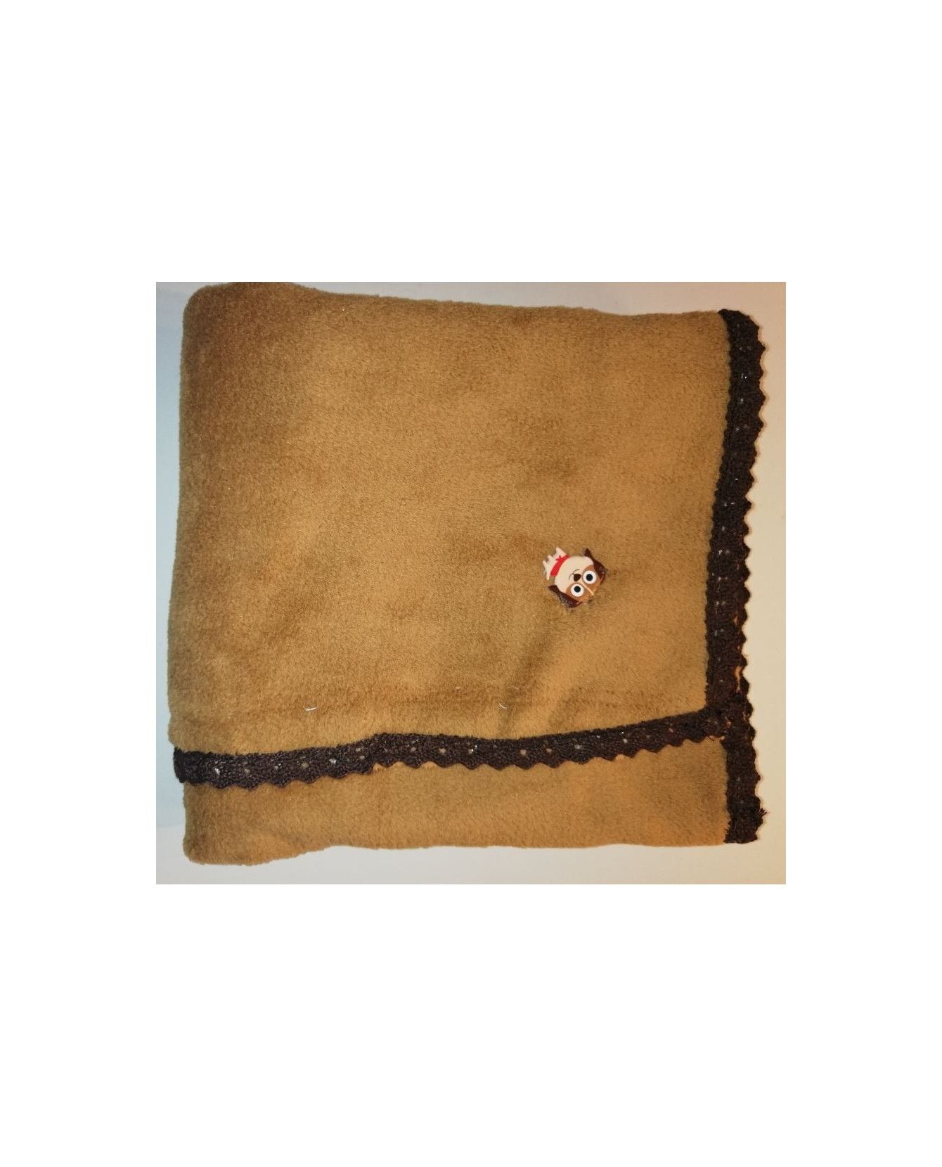 Tapis pour chien ou chiot Tapis chien molletonné marron liseré marron motif chien 81x63 cm ChezAnilou 12,00 € Tapis pour chien ou chiot Tapis chien molletonné marron liseré marron motif chien 81x63 cm ChezAnilou 12,00 €