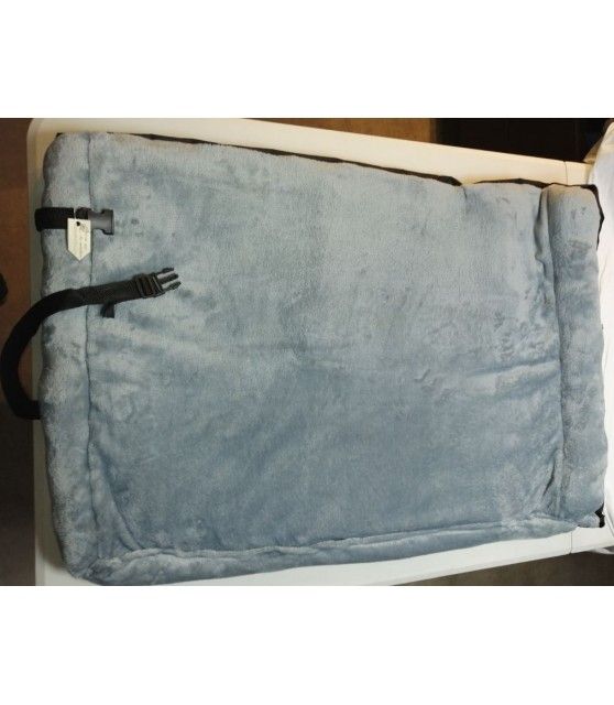 Coussins pour chien ou chiot Coussin pour chien de voyage Gris et noir 90x65 cm ChezAnilou 27,00 €