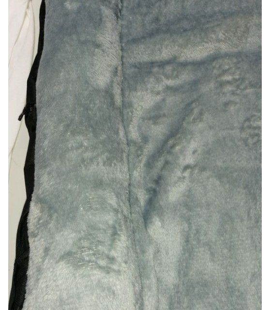 Coussins pour chien ou chiot Coussin pour chien de voyage Gris et noir 90x65 cm ChezAnilou 27,00 €