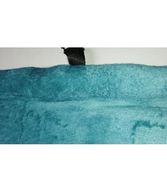 copy of Coussin pour chien de voyage Gris et noir 90x65 cm