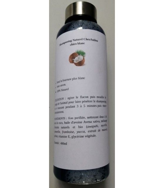 Shampooing pour chien ou chiot Shampooing naturel poils blanc Life ChezAnilou ChezAnilou 10,00 €