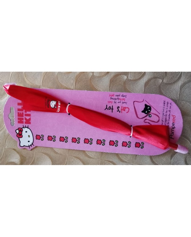 Canne à chat Jouet pour chat - canacat tuban rouge Hello Kitty VIVOG 5,00 €