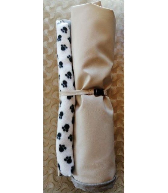 Coussins pour chien ou chiot coussin chien avec boudins Suedine ChezAnilou 38,00 €