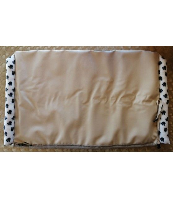 coussin chien avec boudins Suedine