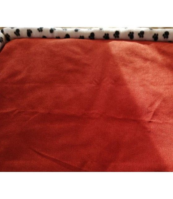 Coussins pour chien ou chiot coussin chien réversible orange Grand chien ChezAnilou 36,00 €