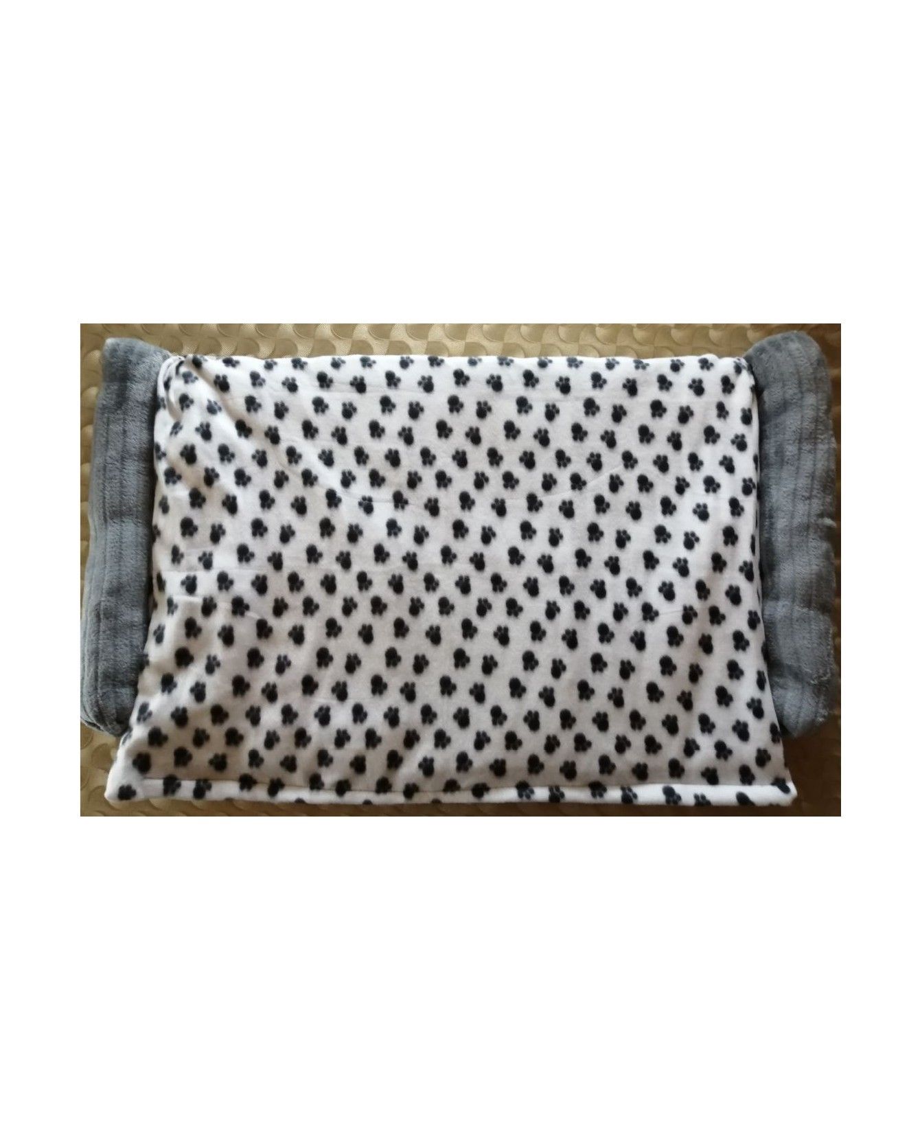 Coussins pour chien ou chiot coussin chien 2 boudins Pattes de chien ChezAnilou 32,00 €