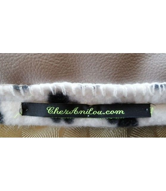 coussin chien 2 boudins Pattes de chien