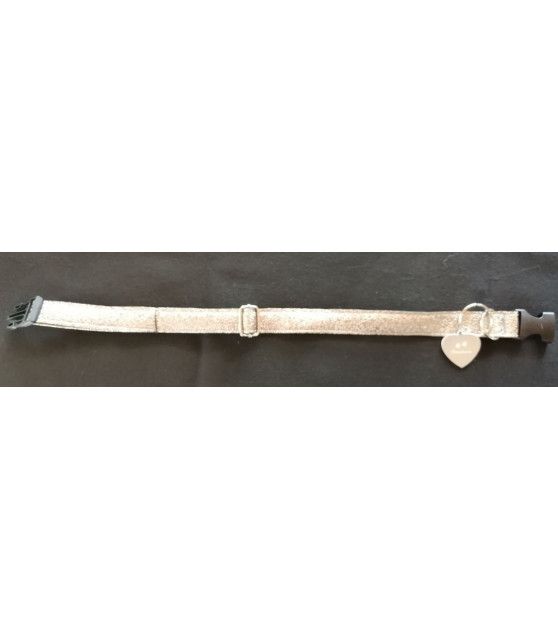copy of Collier chien Paillette de Star Bronze T39-67