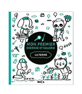 Livres années maternelles Livre enfant La Ferme - Mon premier cherche et trouve  3,00 €