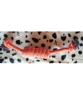 jouets noeuds pour chien Jouet chien corde de coton tressé orange  6,00 €