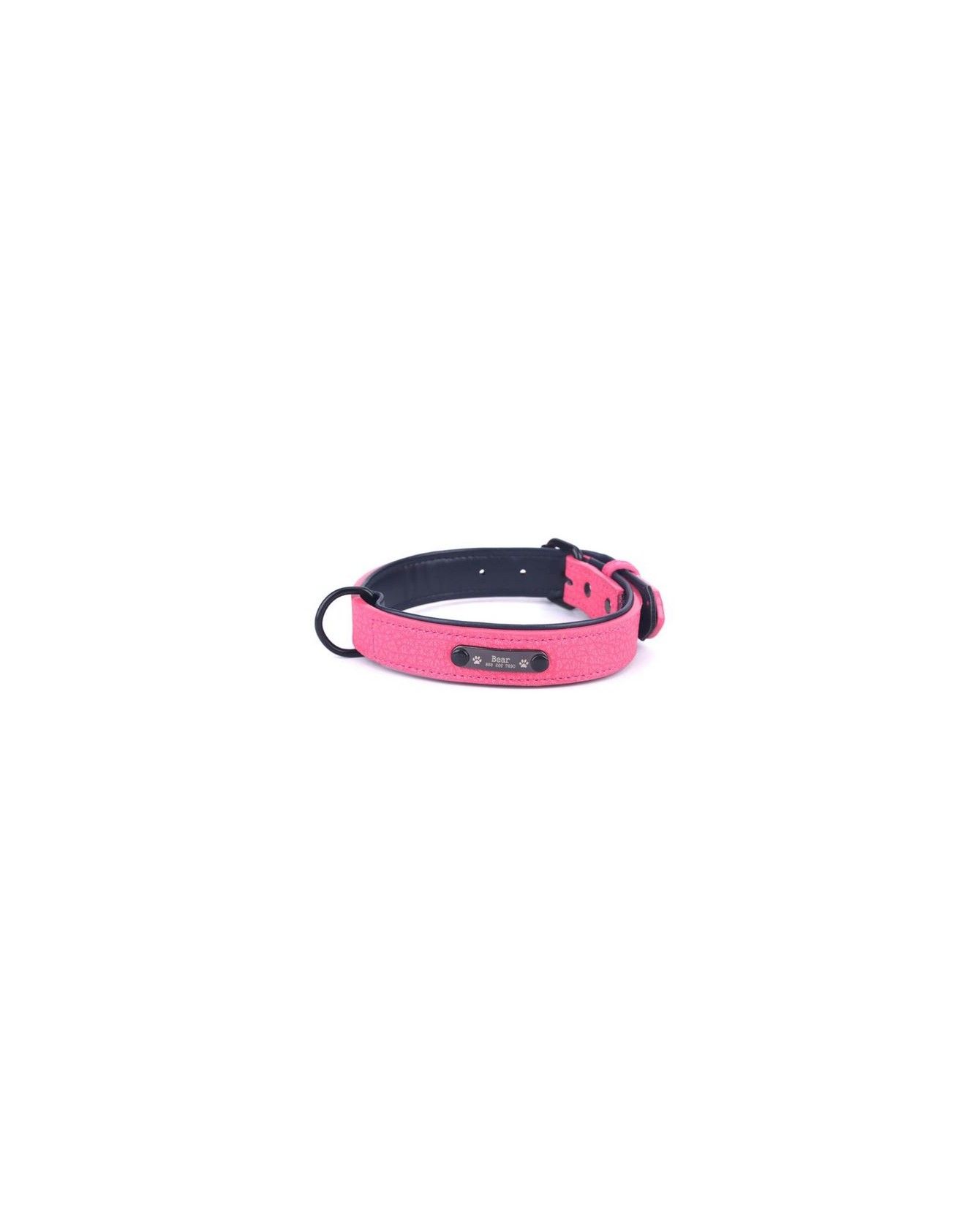 Colliers simili et cuir Collier cuir avec plaque à graver pour chien 14,00 € Colliers simili et cuir Collier cuir avec plaque à graver pour chien 14,00 €