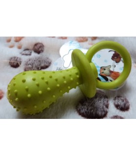 jouets canins sonores jouet chien Sucette dentition vert Haustierbedarf 6,00 €