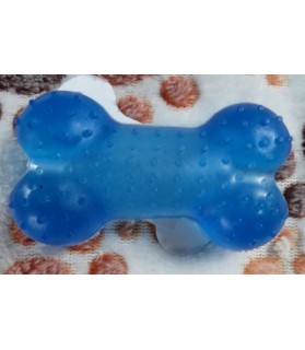jouets canins friandises jouet chien Os silicone friandise bleu Haustierbedarf 5,00 €