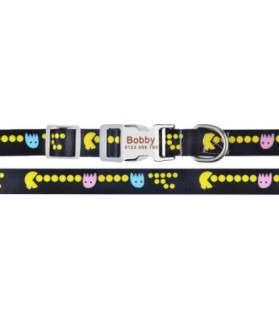 Colliers synthétiques Collier chien ajustable PacMan Mutli-marques 9,00 €