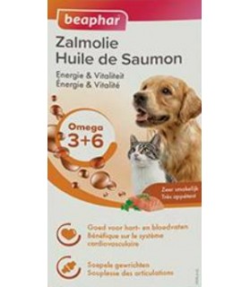 Articulations Huile de saumon Beaphar pour chien et chat Mutli-marques 18,00 €