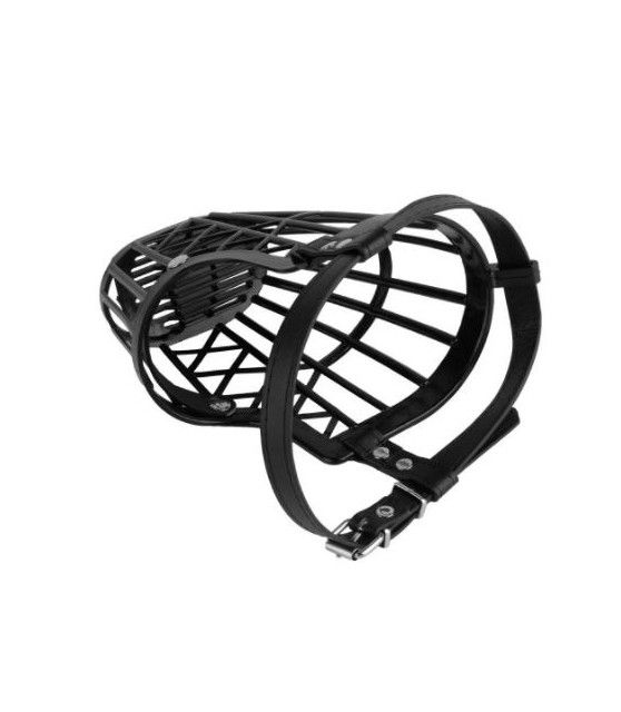 Muselière panier PVC NOIR