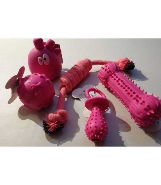 Lots jouets pour chien Lot de jouets pour chien La vie en Rose Mutli-marques 23,80 €