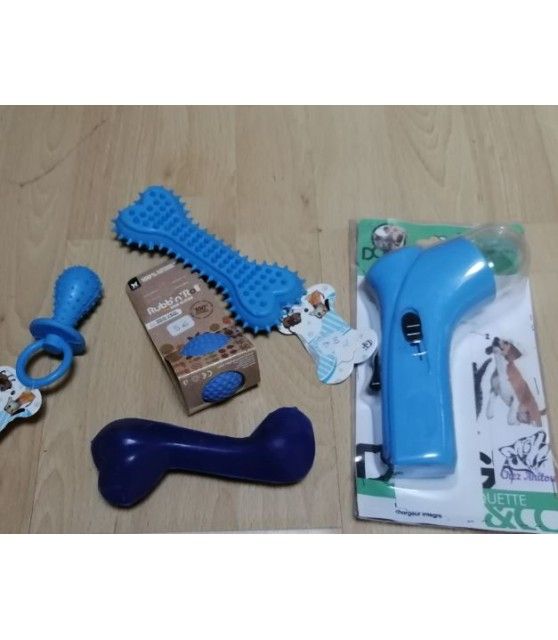 Lots jouets pour chien Lot jouets pour chien La vie en bleue Mutli-marques 21,00 €