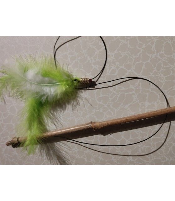 Canne à chat Jouet pour chat - canne à plumes ChezAnilou 4,99 €