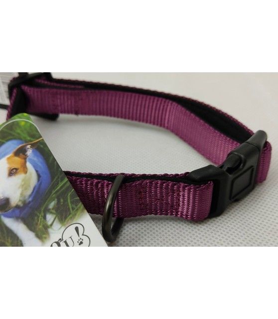 Colliers synthétiques Collier chien ajustable Classica bordeaux Doogy Doogy 8,00 €