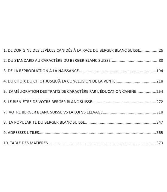 Livres canins 30 années au côté du berger blanc suisse VN  22,90 €