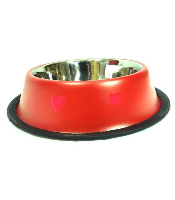 Gamelles Inox pour chien ou chiot Gamelle rouge Magg - 950 ml Mutli-marques 9,00 €