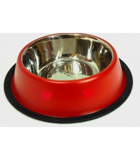 Gamelles Inox pour chien ou chiot Gamelle rouge Magg - 950 ml Mutli-marques 9,00 €