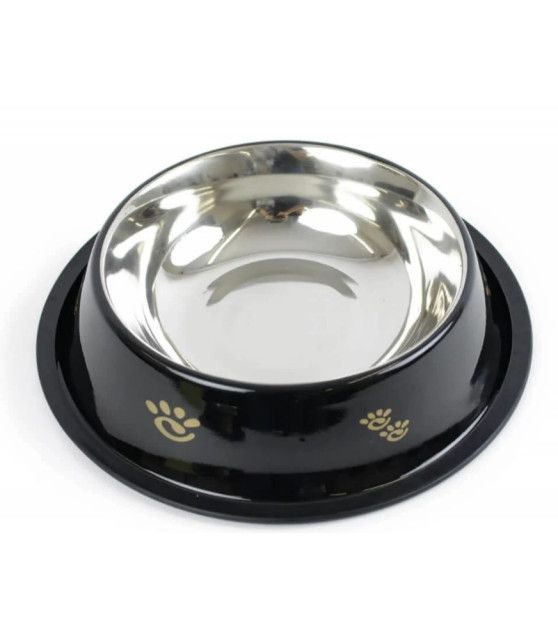 Gamelles Inox pour chien ou chiot Gamelle noire antidérapante Perly pour petit chien Mutli-marques 4,00 €