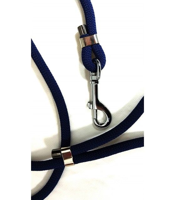 Laisse bleue foncée pour chien ChezAnilou