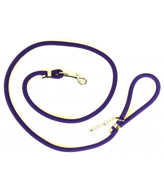 Laisse ronde Laisse de promenade avec sifflet Violette ChezAnilou 12,00 €