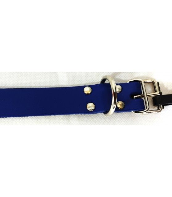 Colliers simili et cuir Collier bleu et cuir à boucle pour chien Martin Sellier 11,00 €