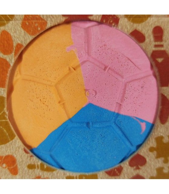 balle tricolore pour chien Rubb'n'roll
