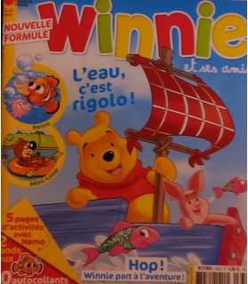 Livres d'activités Winnie et ses amis, L'eau c'est Rigolo !  4,90 €