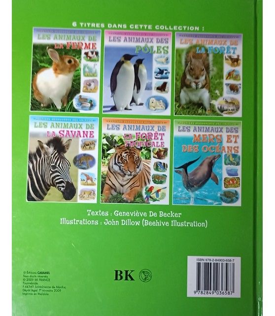 Se cultiver autrement Livre Première découverte - Les animaux de la savane  9,90 €