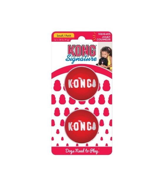 Jouet Kong Lot de 2 Balles Kong signature pour chien KONG 7,90 €