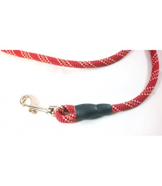 Laisse ronde Bordeaux pour chien