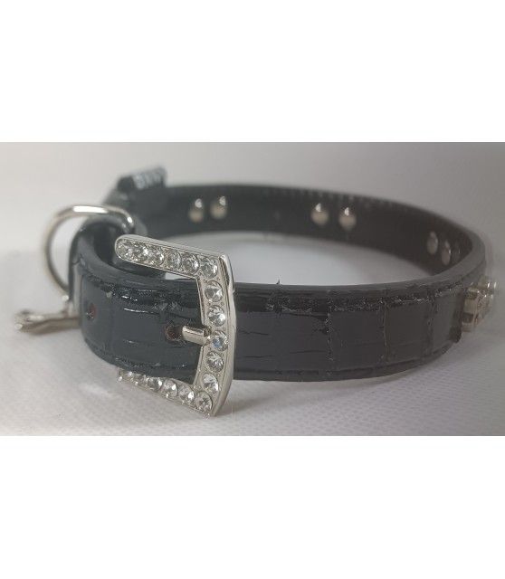 Colliers simili et cuir Collier chien simili noir et os boucle Mutli-marques 7,00 €