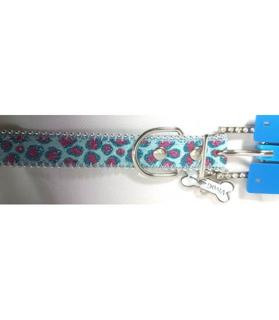 Colliers boucles Collier pour chien MAGIE - Bleu - Elégance VIVOG 14,00 €