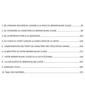 Livre sur le Berger blanc suisse 30 années au côté du berger blanc suisse - Maryline Vigne ChezAnilou 49,00 €